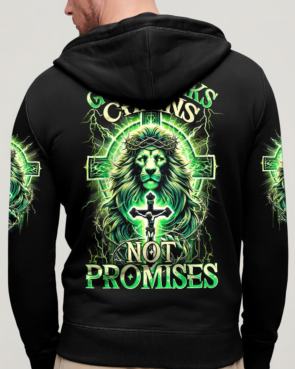 God Breaks Chains Not Promises Lion Men's All Over Print Shirt - Trunx345209