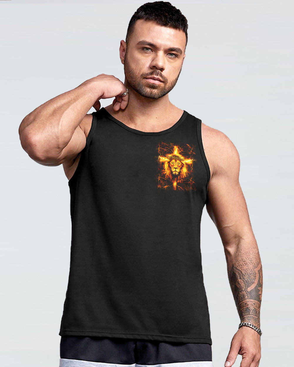 For The Kingdom Of God Lion Men's All Over Print Shirt - Trunx049866