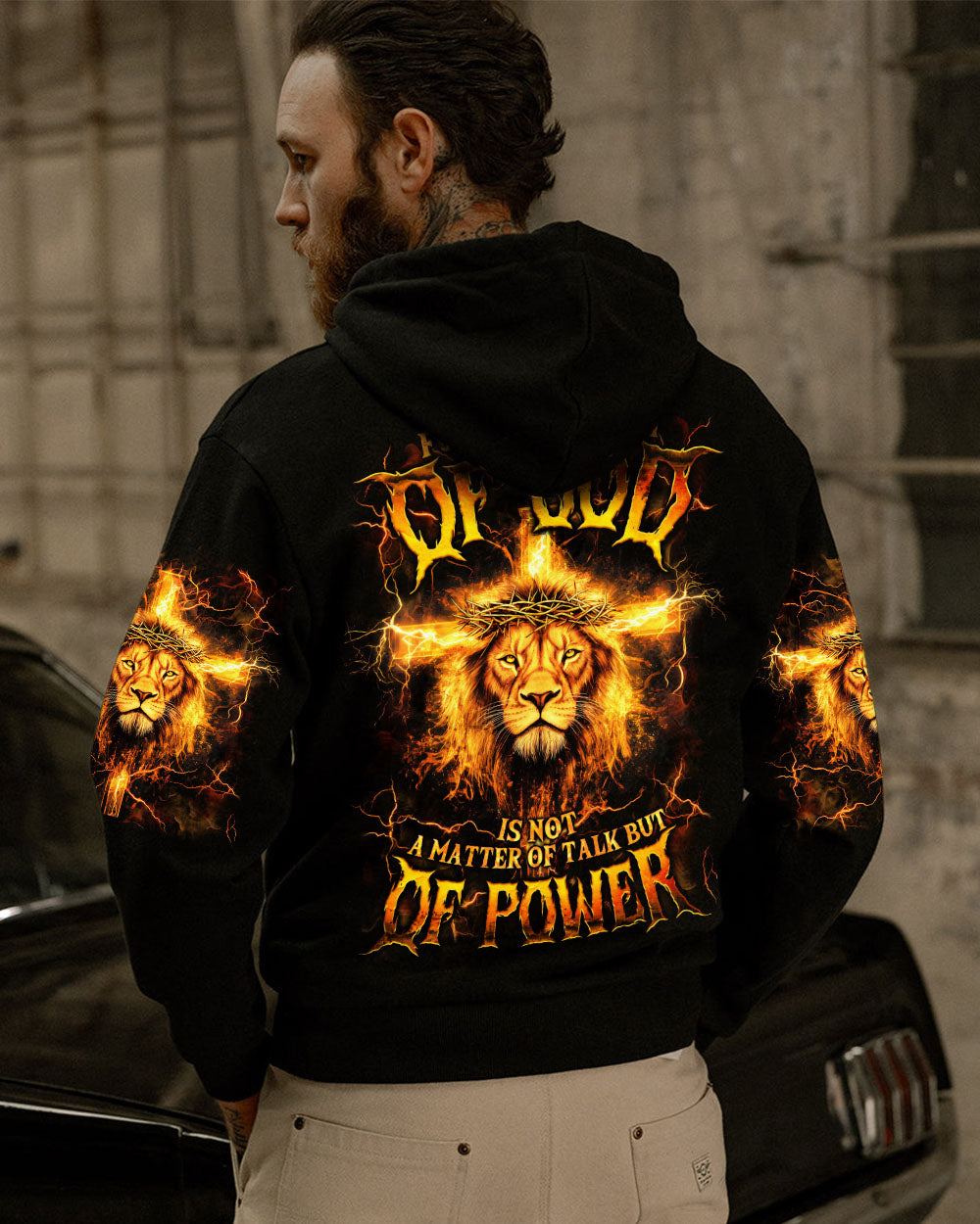 For The Kingdom Of God Lion Men's All Over Print Shirt - Trunx049866