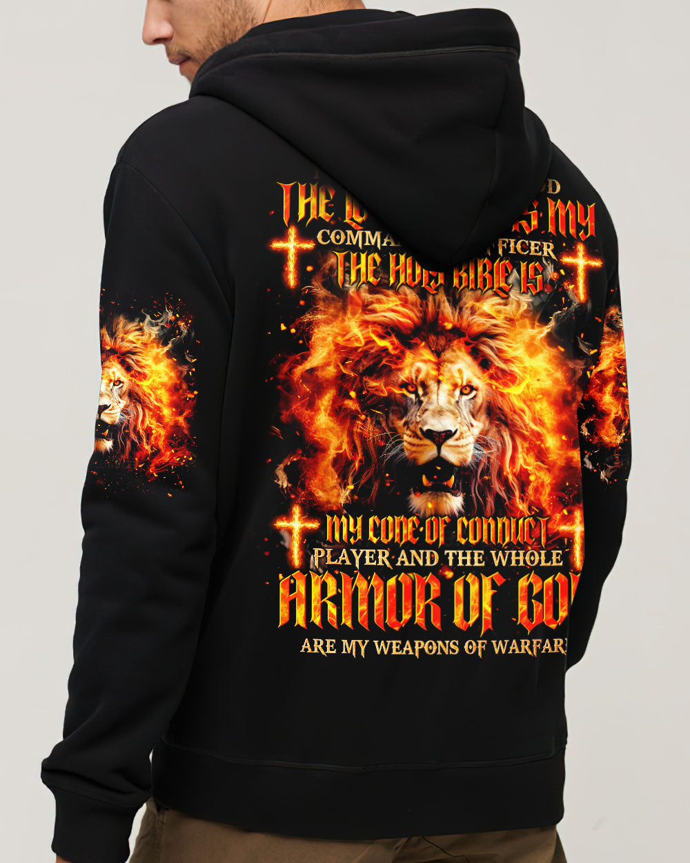 I'm A Warrior Of God Lion Men's All Over Print Shirt - Trunx625761