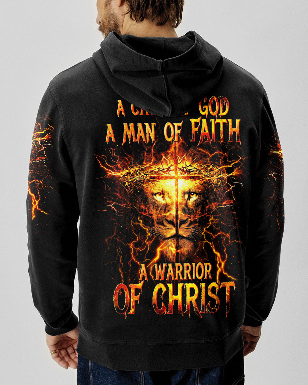 A Warrior Of Christ Lion Men's All Over Print Shirt - Trunx753987