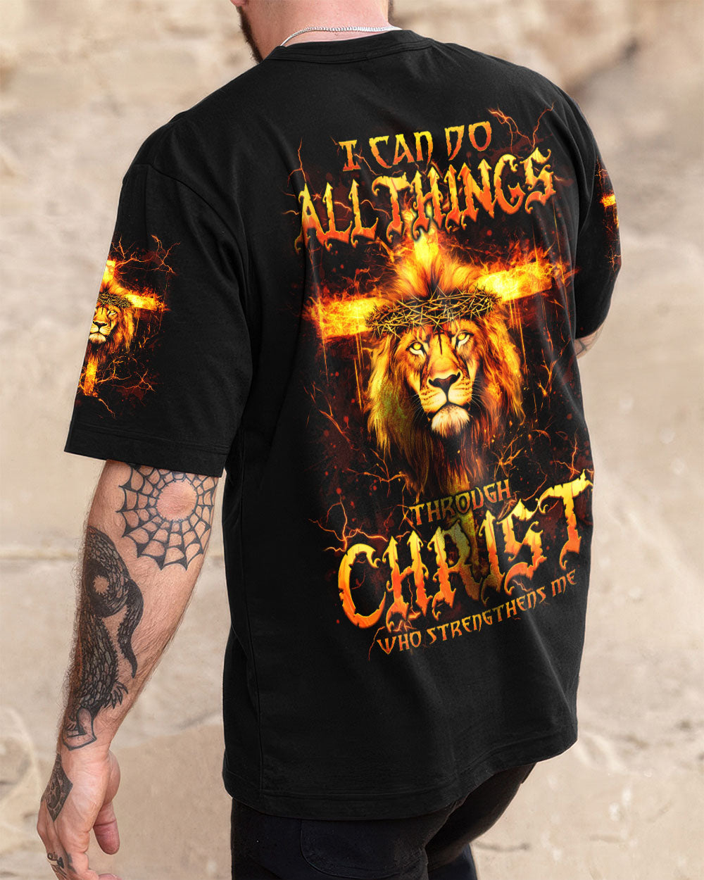 I Can Do All Things Lion Men's All Over Print - Trunx881799