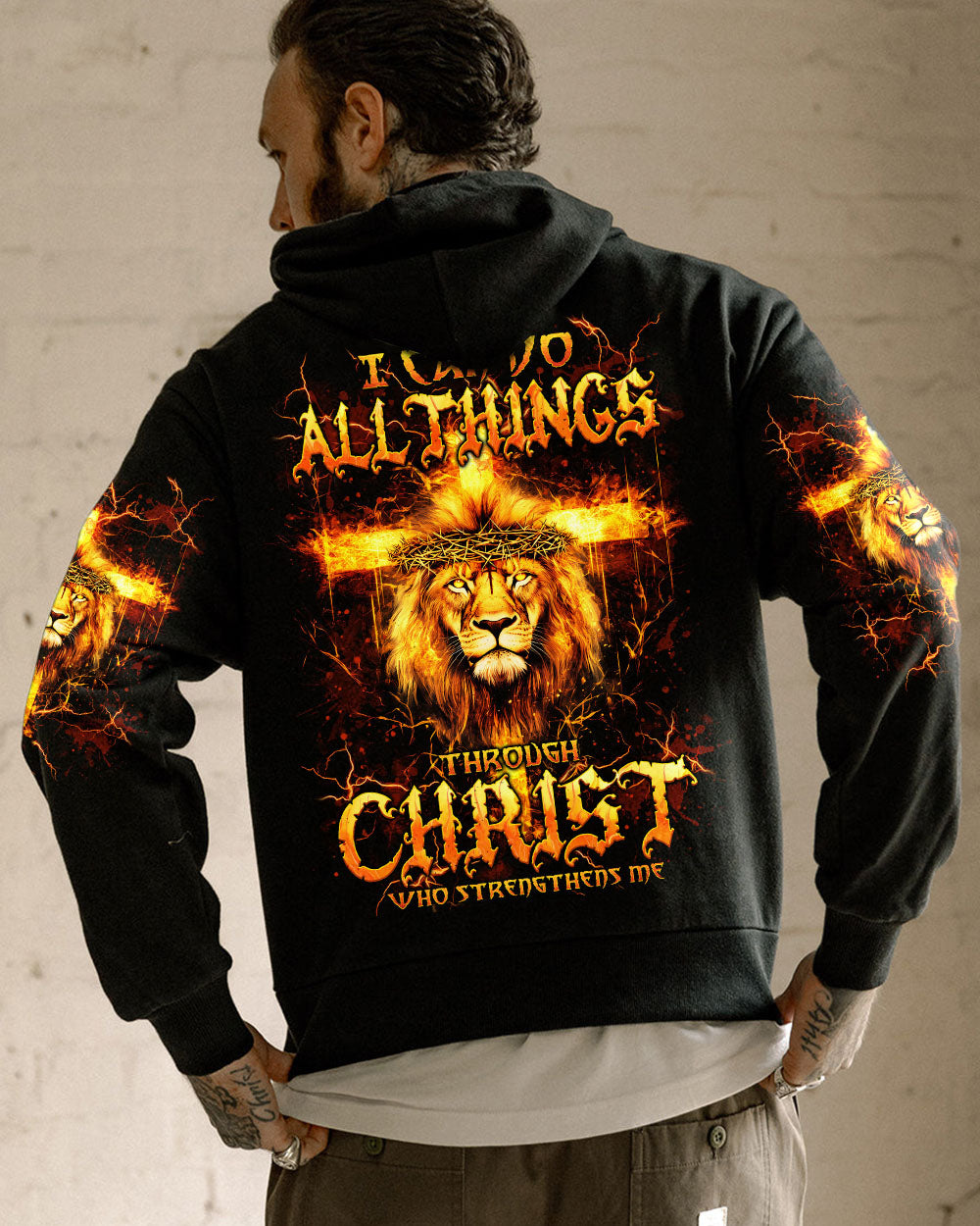 I Can Do All Things Lion Men's All Over Print - Trunx881799