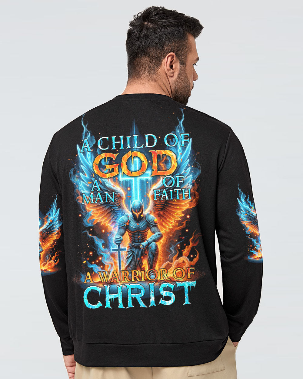 A Warrior Of Christ Men's All Over Print Shirt - Trunx931882