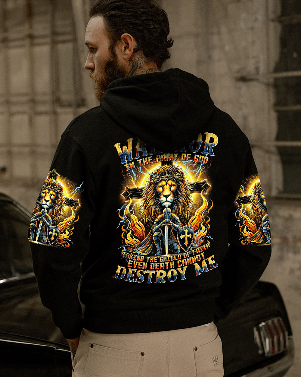 I Am A Warrior In The Army Of God Men's All Over Print Shirt - Trunx390640
