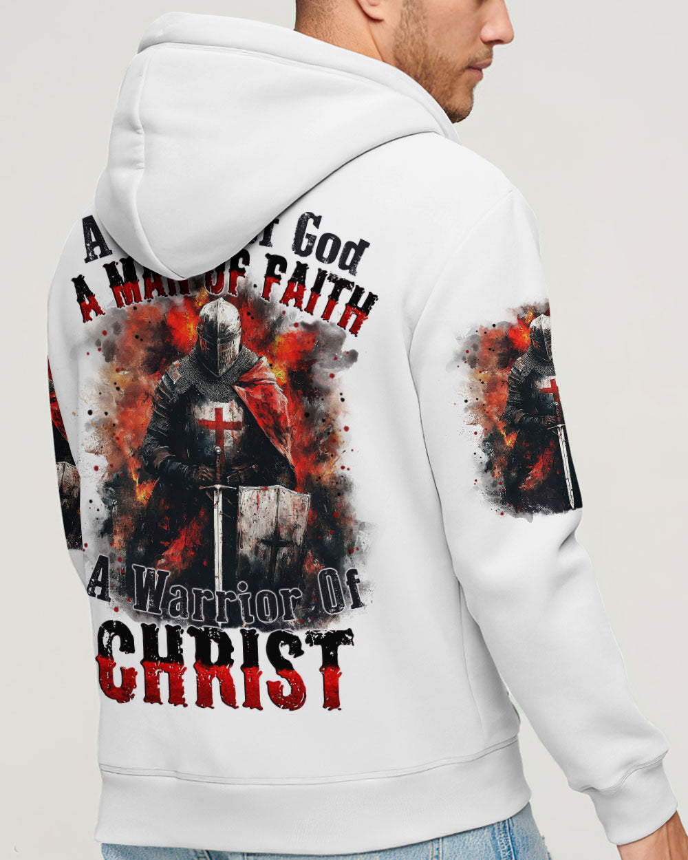 A Warrior Of Christ Men's All Over Print Shirt - Trunx267877