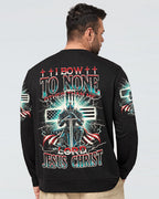 I Bow To None Other Than The Lord Men's All Over Print Shirt - Trunx931404