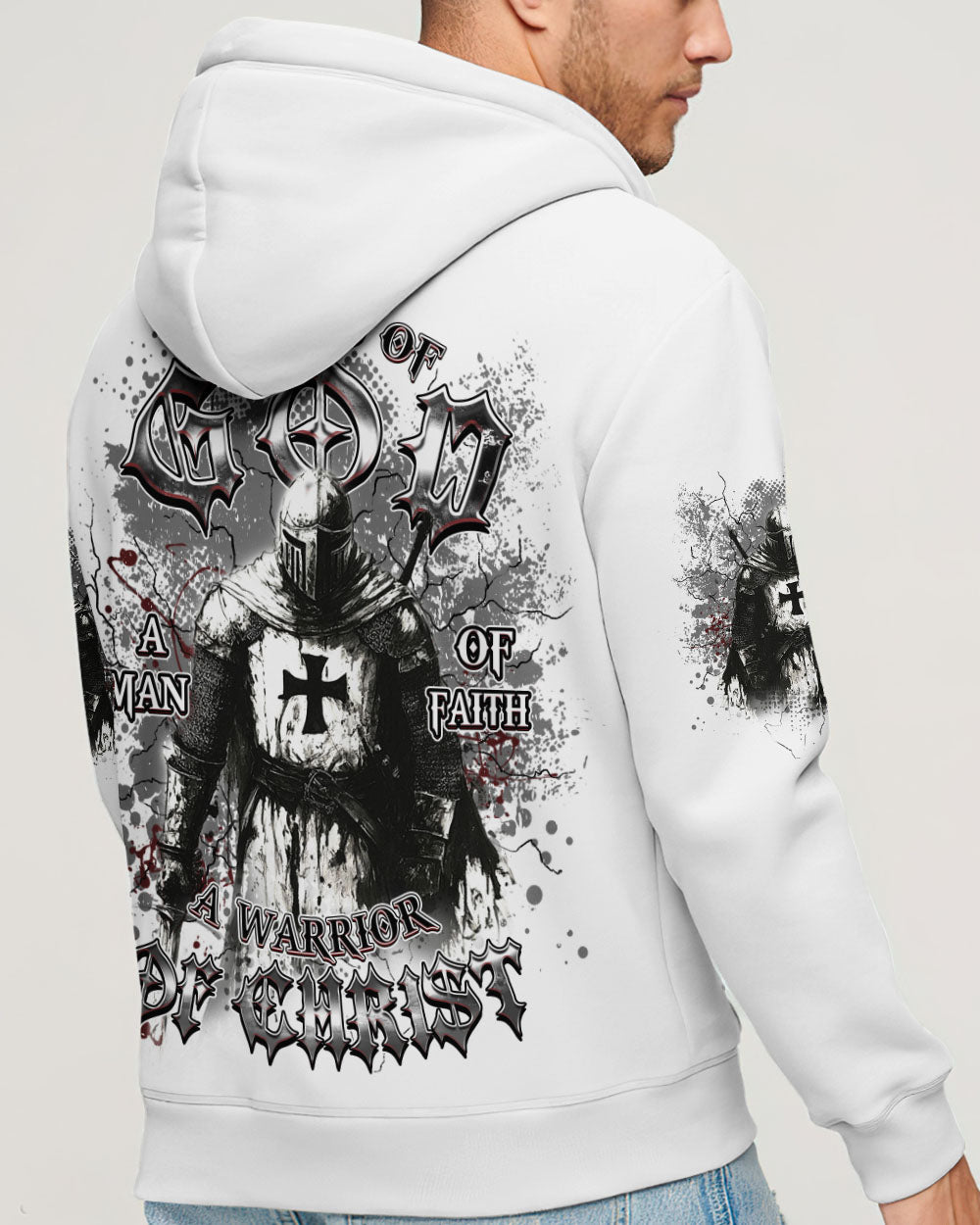 A Warrior Of Christ Men's All Over Print Shirt - Trunx186914