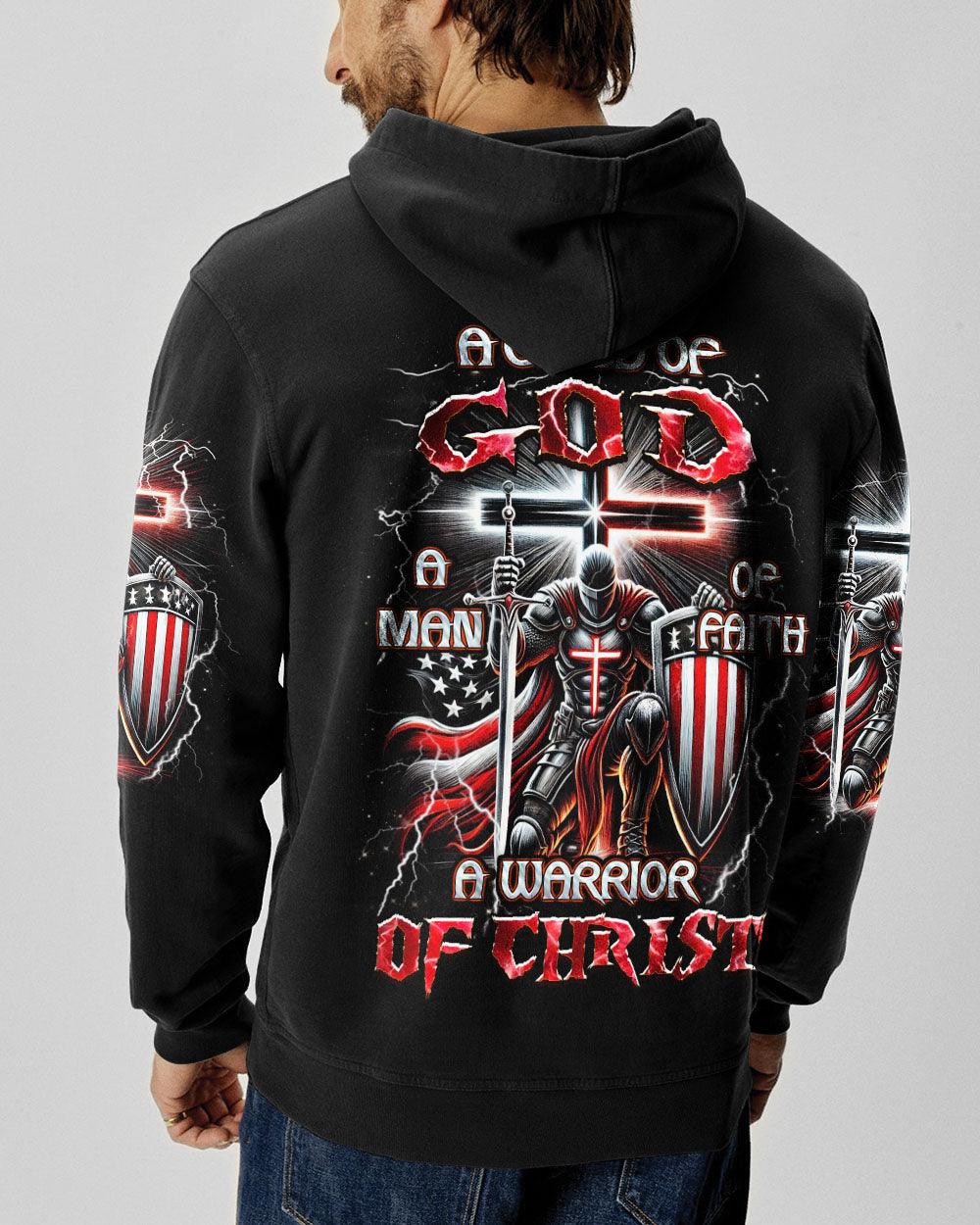 A Warrior Of Christ Men's All Over Print Shirt - Trunx211911