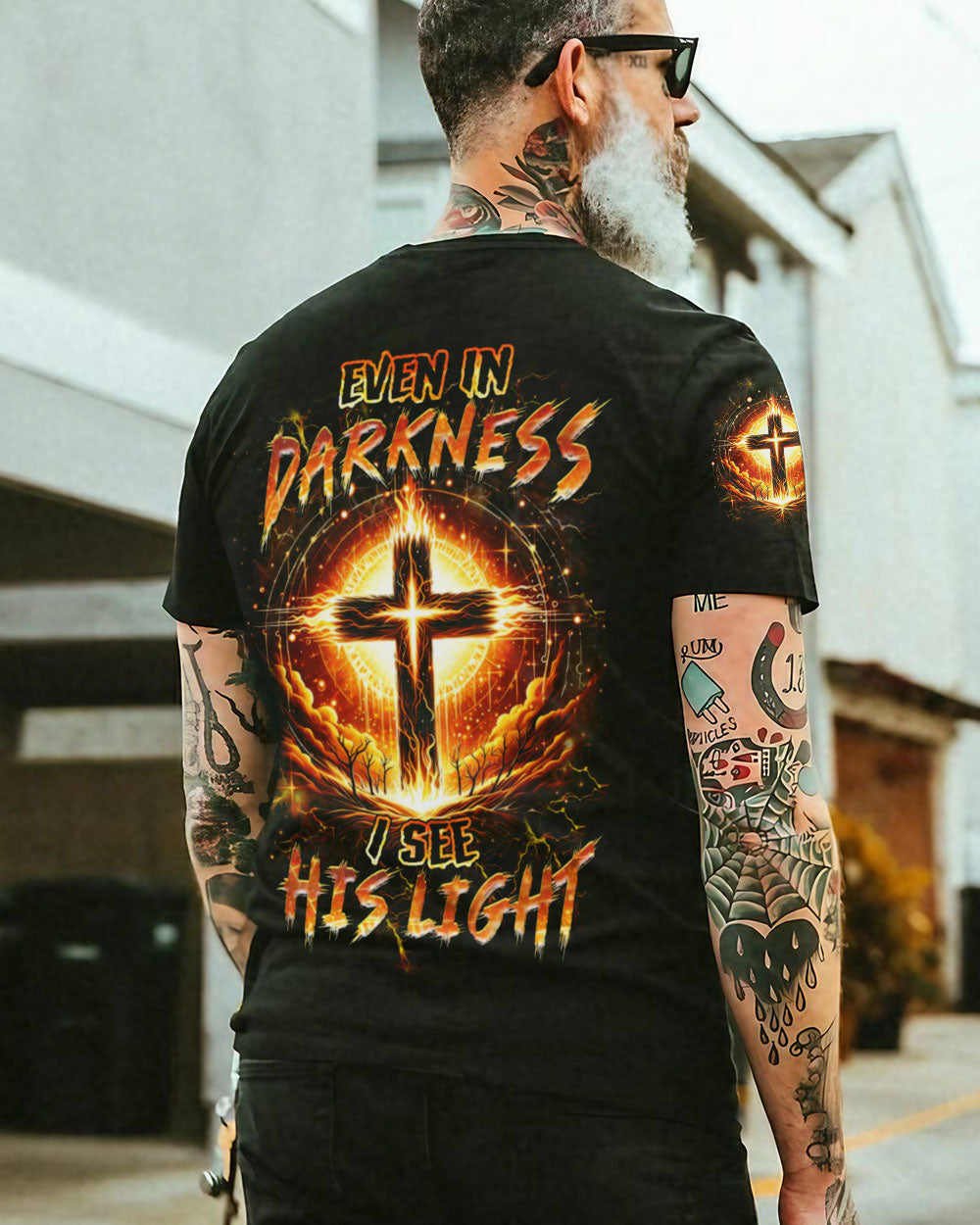 Even In The Darkness Men's All Over Print Shirt - Trunx290044