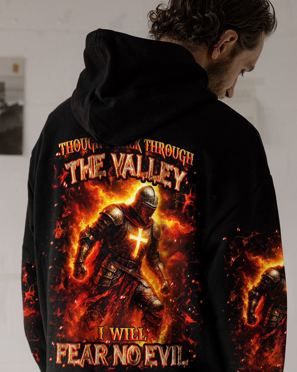 I Will Fear No Evil Men's All Over Print Shirt - Trunx275106