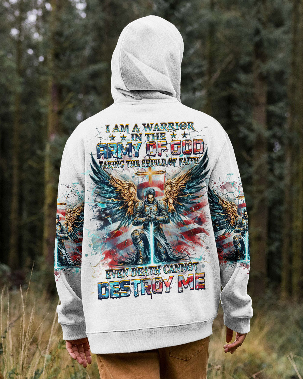 I Am A Warrior In The Army Of God Men's All Over Print Shirt - Trunx261984