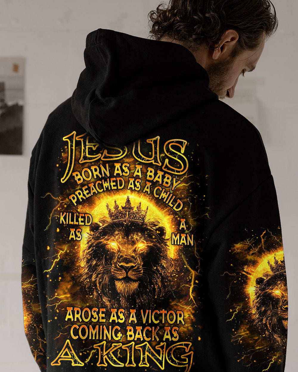 Coming Back As A King Men's All Over Print Shirt - Trunx447603