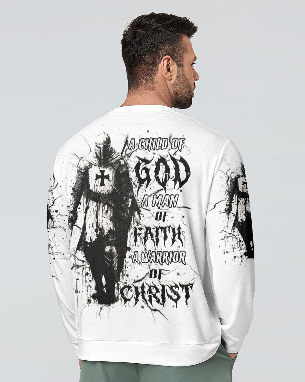 A Warrior Of Christ Men's All Over Print Shirt - Trunx832645