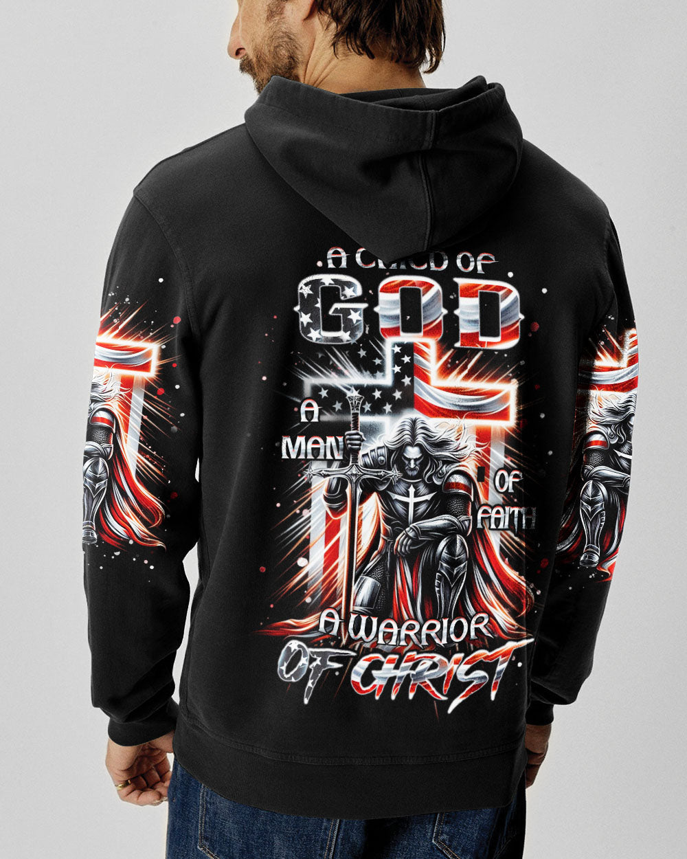 A Warrior Of Christ Men's All Over Print Shirt - Trunx148270