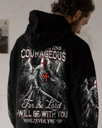 Be Strong And Courageous Men's All Over Print Shirt - Trunx589811