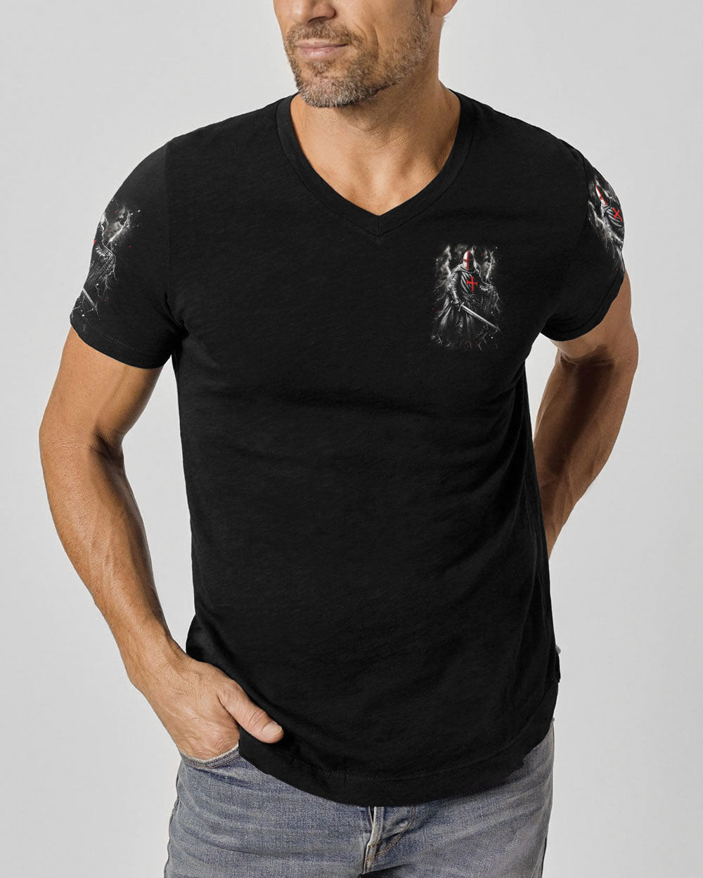 Be Strong And Courageous Men's All Over Print Shirt - Trunx589811