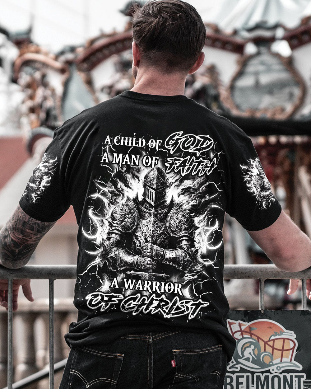 A Warrior Of Christ Men's All Over Print Shirt - Trunx240890