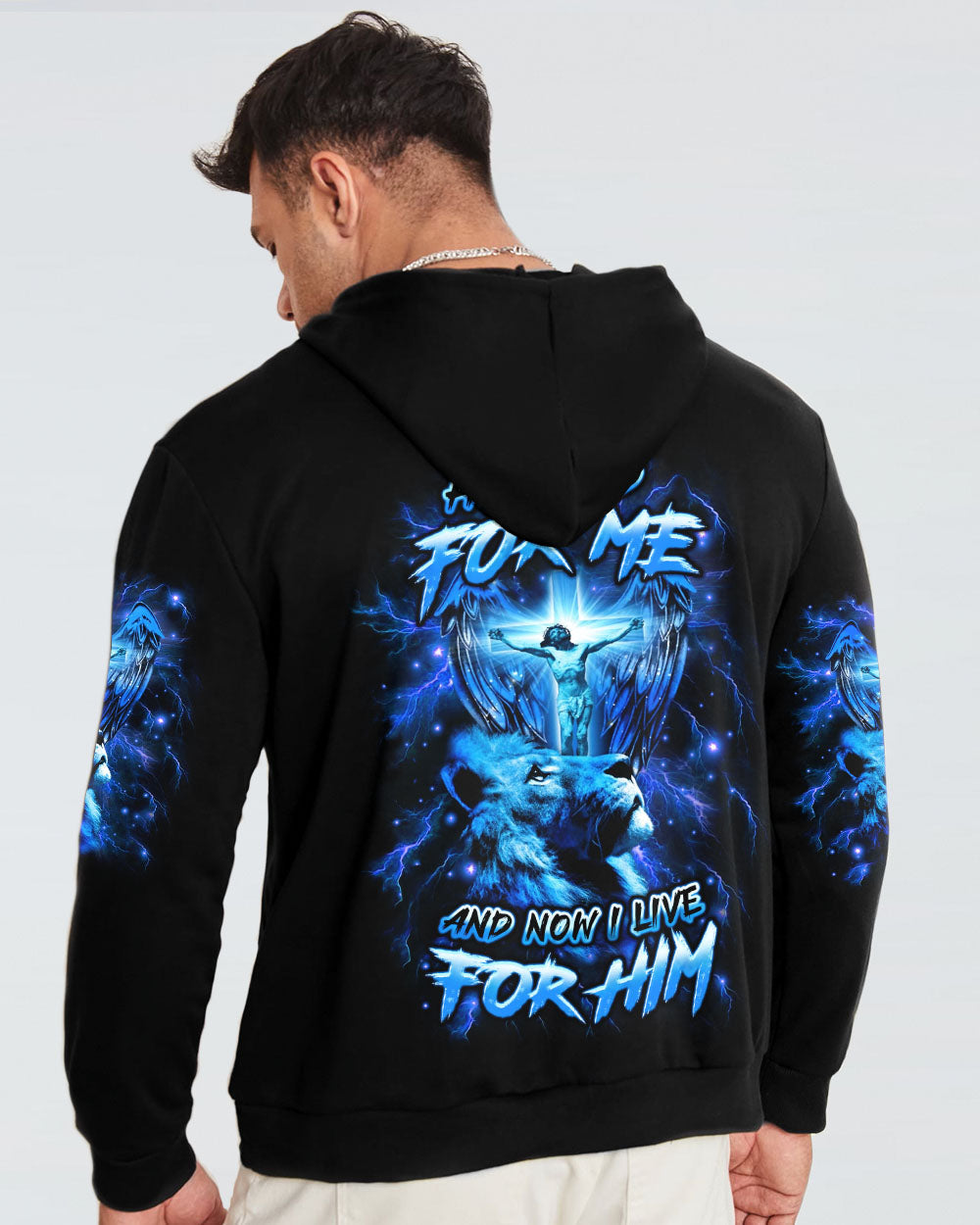 He Died For Me Men's All Over Print Shirt - Trunx749404
