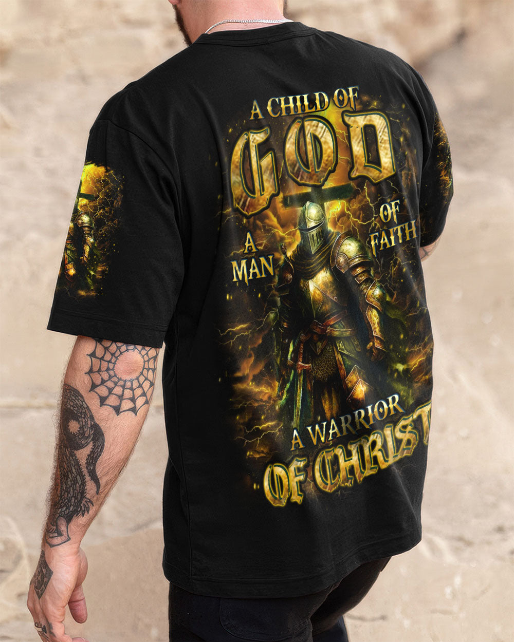 A Warrior Of Christ Men's All Over Print Shirt - Trunx671911