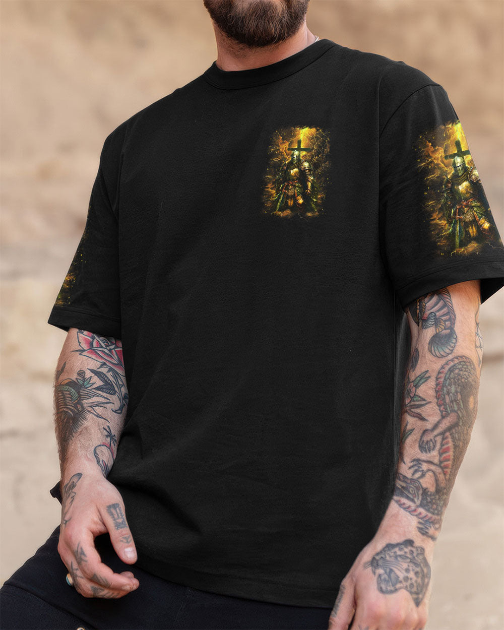 A Warrior Of Christ Men's All Over Print Shirt - Trunx671911