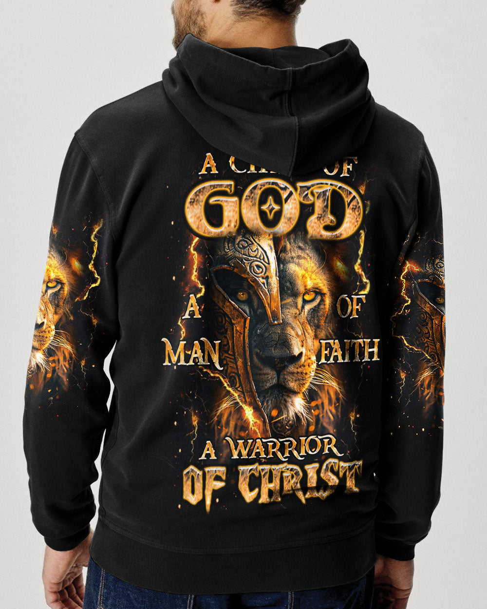 A Warrior Of Christ Lion Men's All Over Print Shirt - Trunx052322
