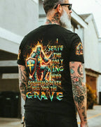 I Serve The Only King Men's All Over Print Shirt - Trunx178006