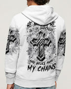 He Brought Me Out Of Darkness Men's All Over Print Shirt - Trunx800475