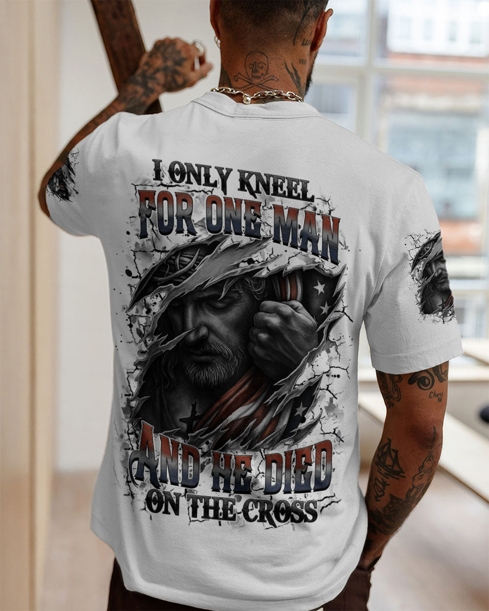 I Only Kneel For One Man Men's All Over Print Shirt - Trunx009496