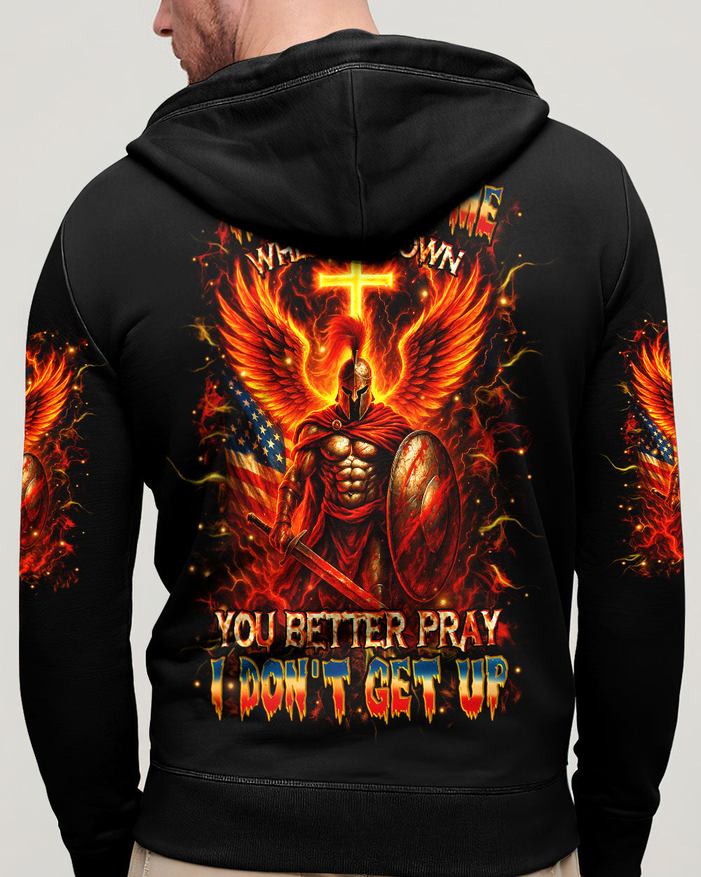 If You Kick Me When I'm Down Men's All Over Print Shirt - Trunx288596