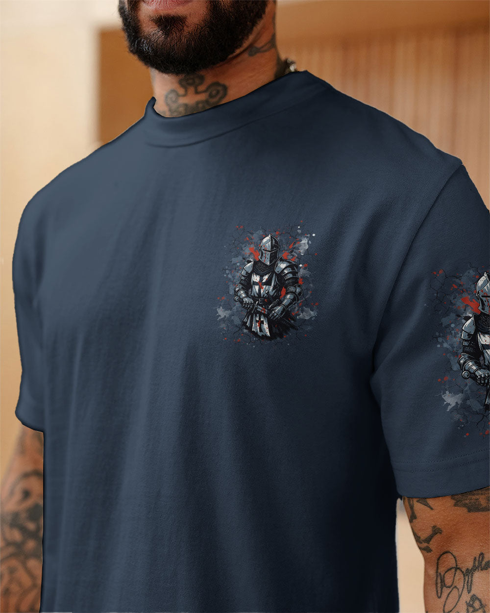A Warrior Of Christ Men's All Over Print Shirt - Trunx370261