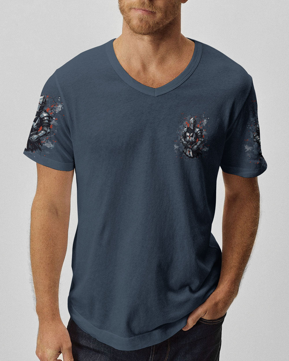 A Warrior Of Christ Men's All Over Print Shirt - Trunx370261