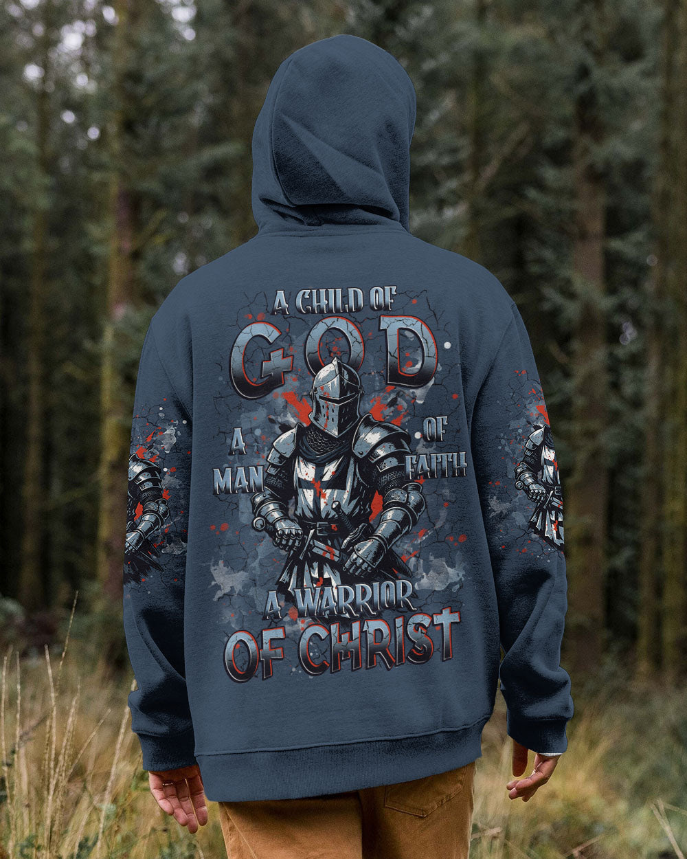 A Warrior Of Christ Men's All Over Print Shirt - Trunx370261