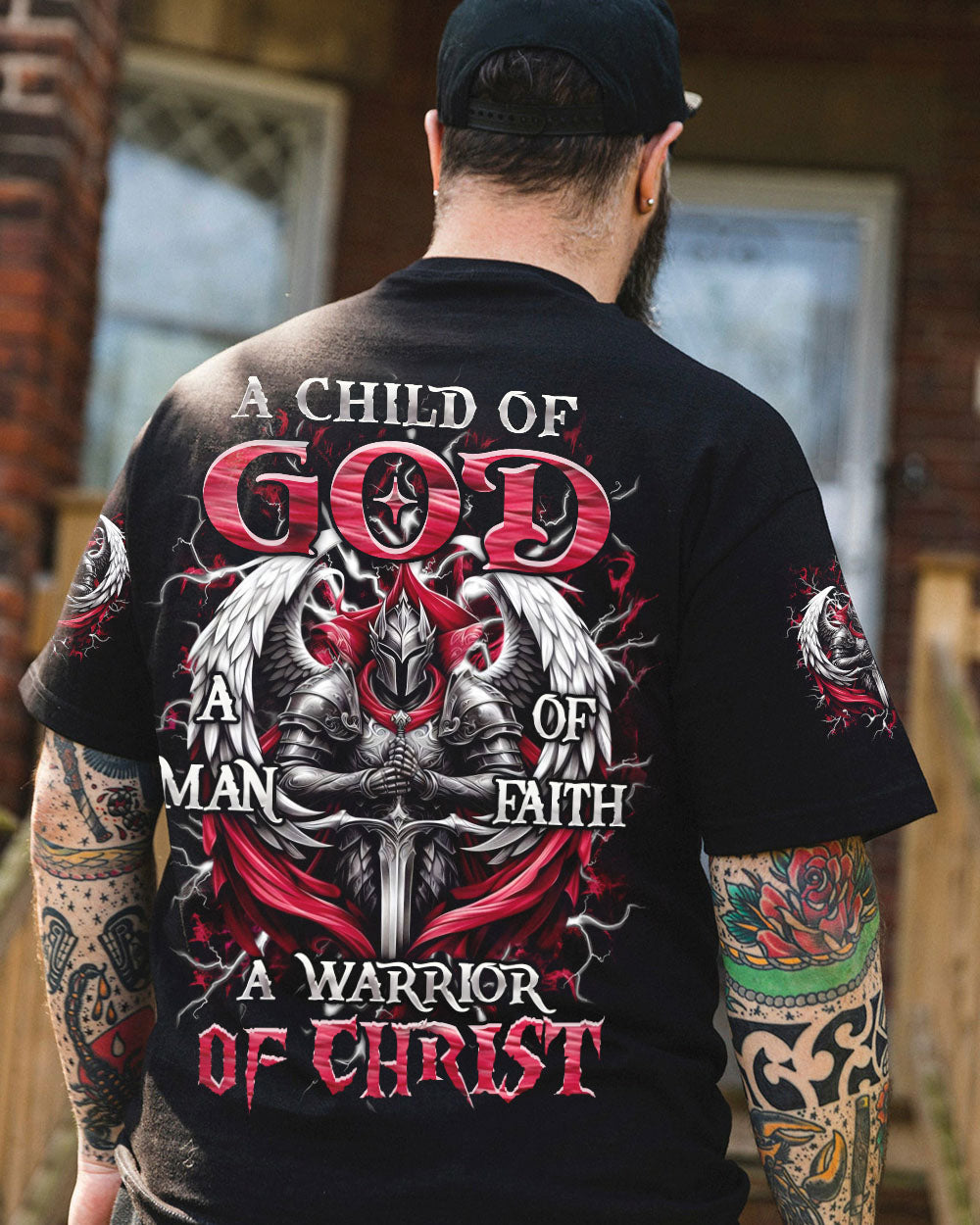 A Warrior Of Christ Men's All Over Print Shirt - Trunx251987