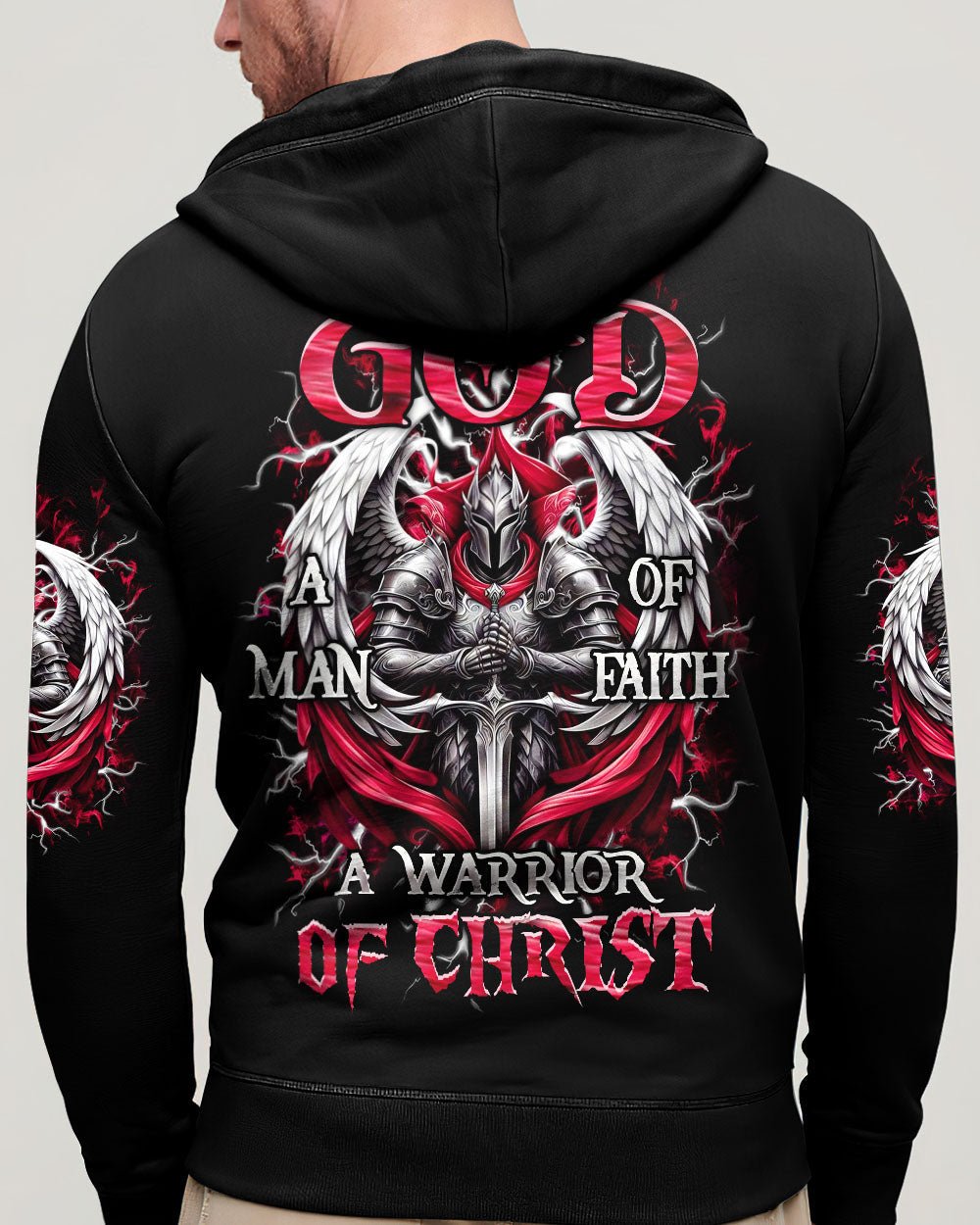 A Warrior Of Christ Men's All Over Print Shirt - Trunx251987