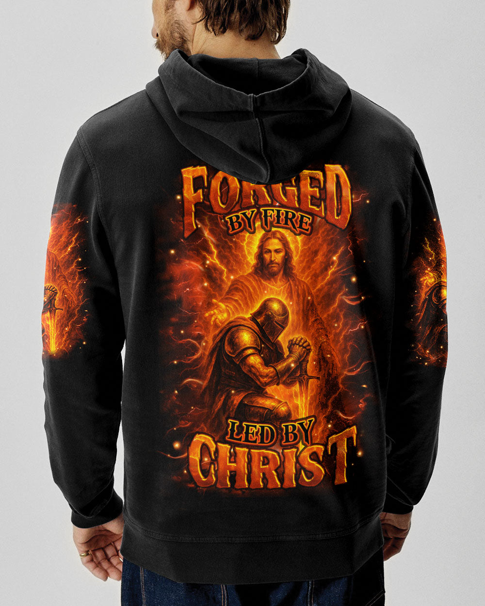 Forged By Fire Led By Christ Men's All Over Print Shirt - Trunx689790