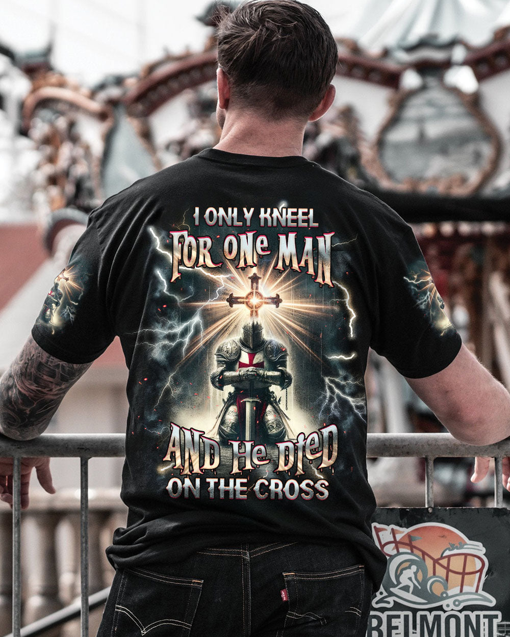 I Only Kneel For One Man Men's All Over Print Shirt - Trunx024993
