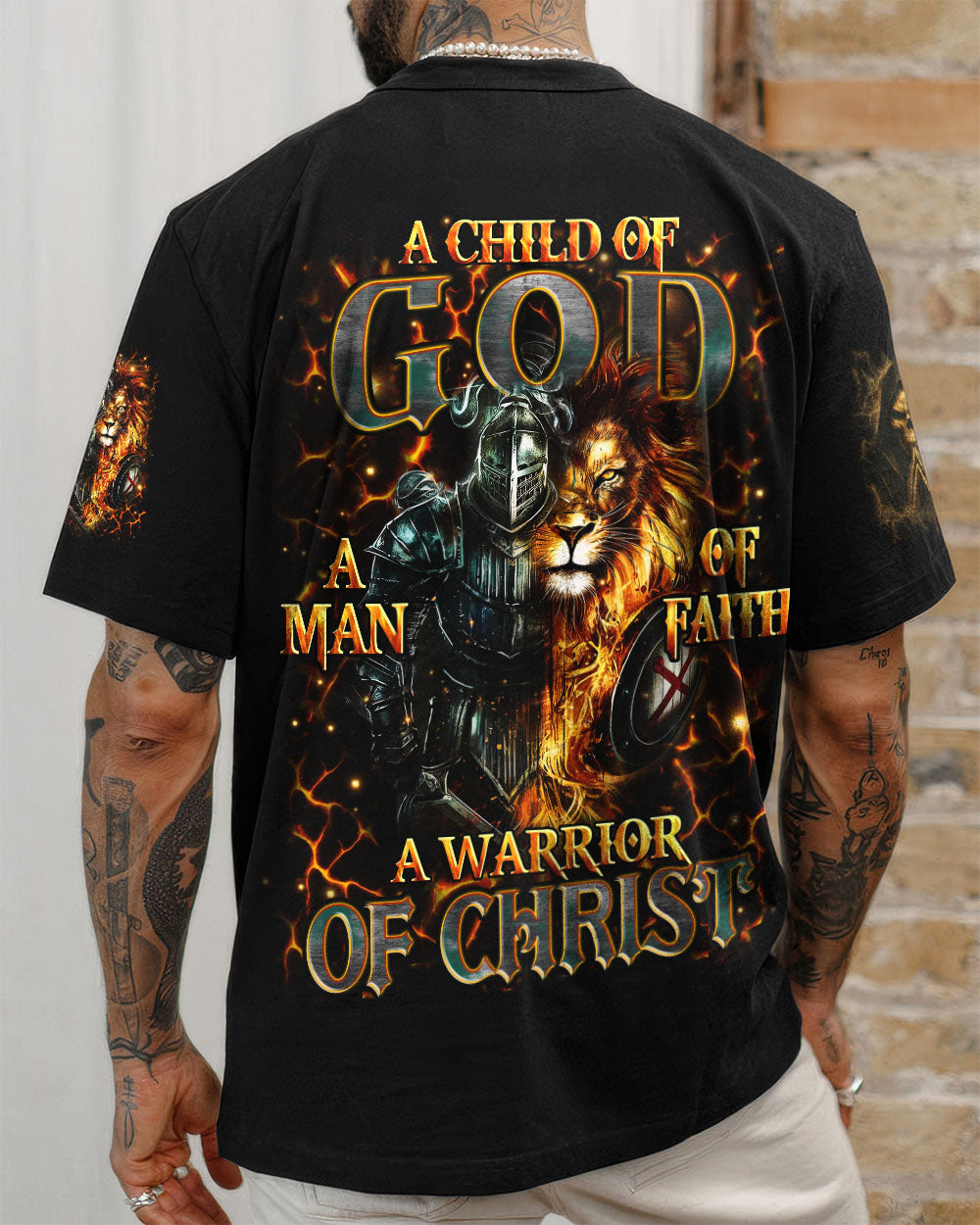 A Warrior Of Christ Men's All Over Print Shirt - Trunx621833