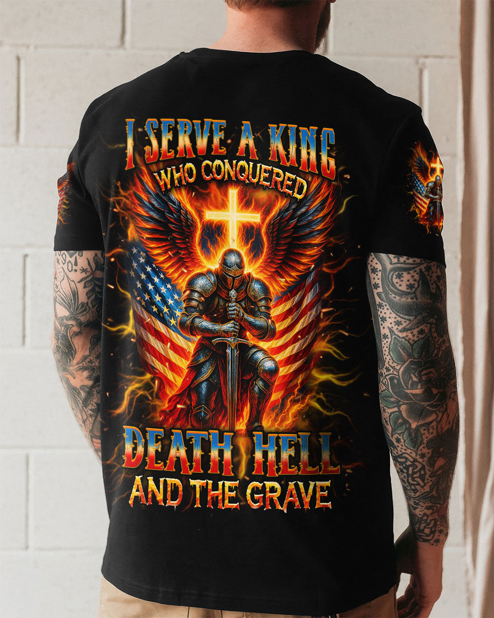 I Serve A  King Men's All Over Print Shirt - Trunx121703