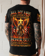 All My Life I Have Lived By A Code Men's All Over Print Shirt - Trunx718507