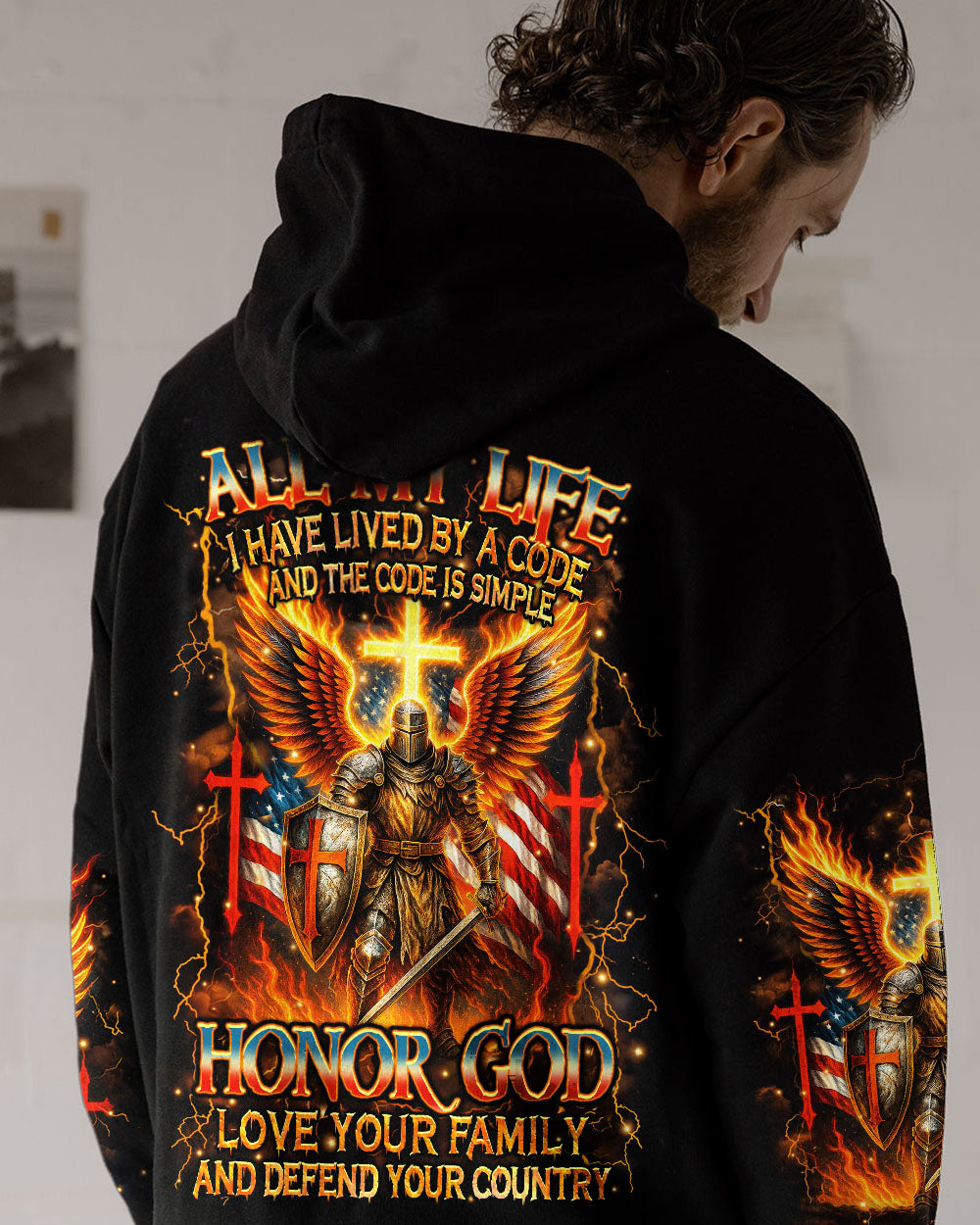 All My Life I Have Lived By A Code Men's All Over Print Shirt - Trunx718507