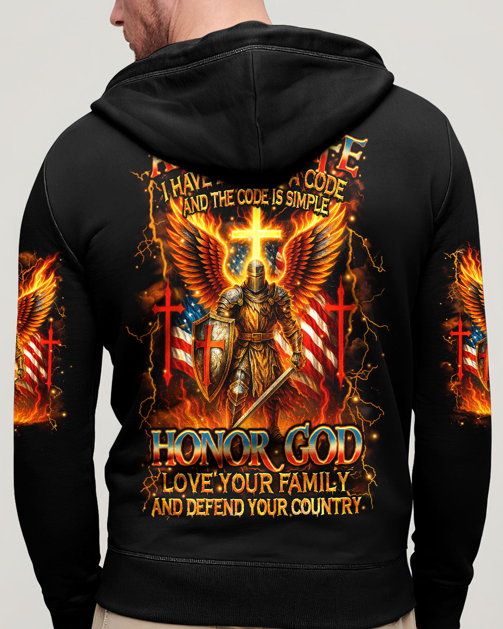 All My Life I Have Lived By A Code Men's All Over Print Shirt - Trunx718507