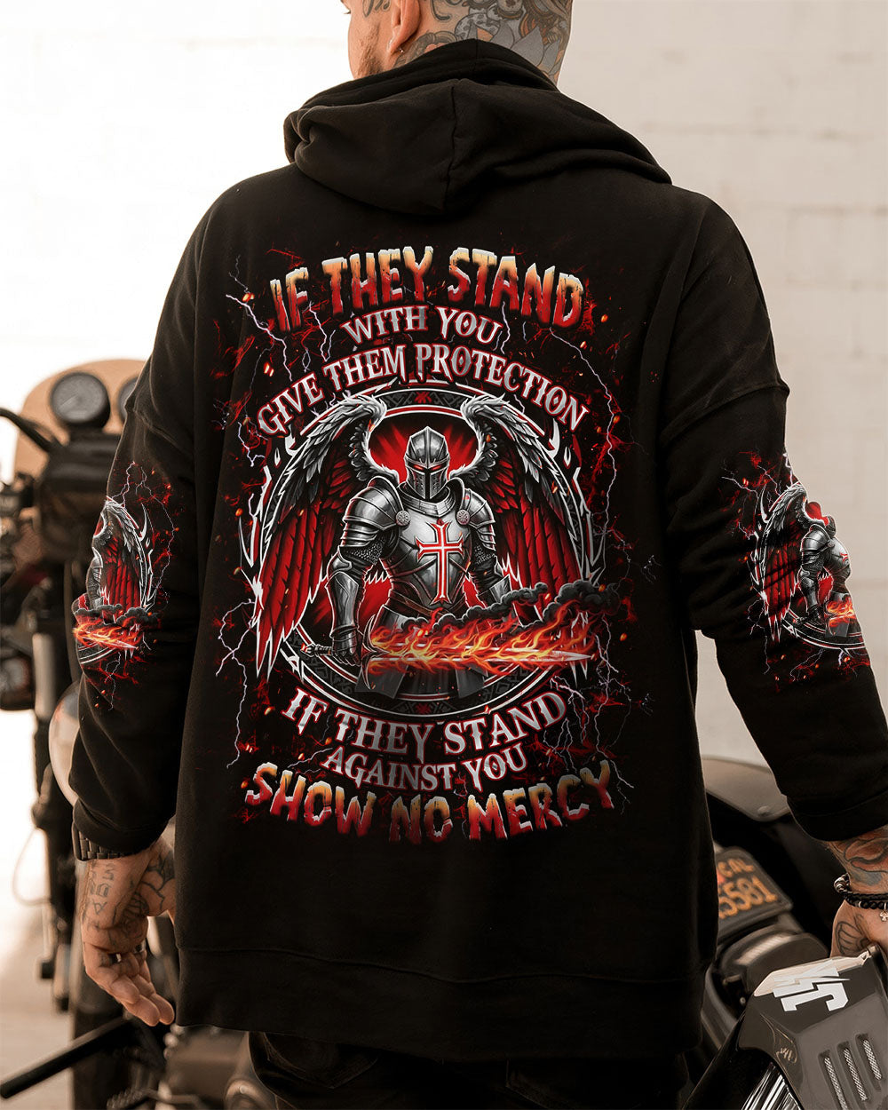 If They Stand With You  Warrior Men's All Over Print Shirt - Trunx589804