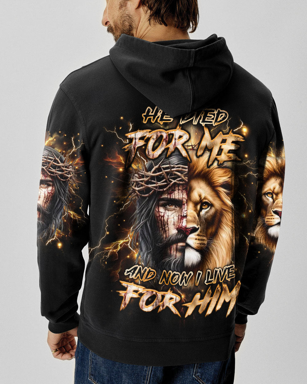 He Died For Me Men's All Over Print Shirt - Trunx129133