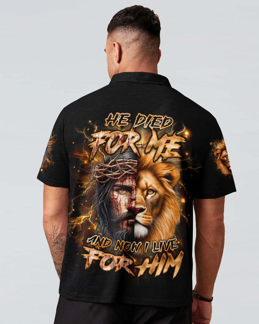He Died For Me Men's All Over Print Shirt - Trunx129133