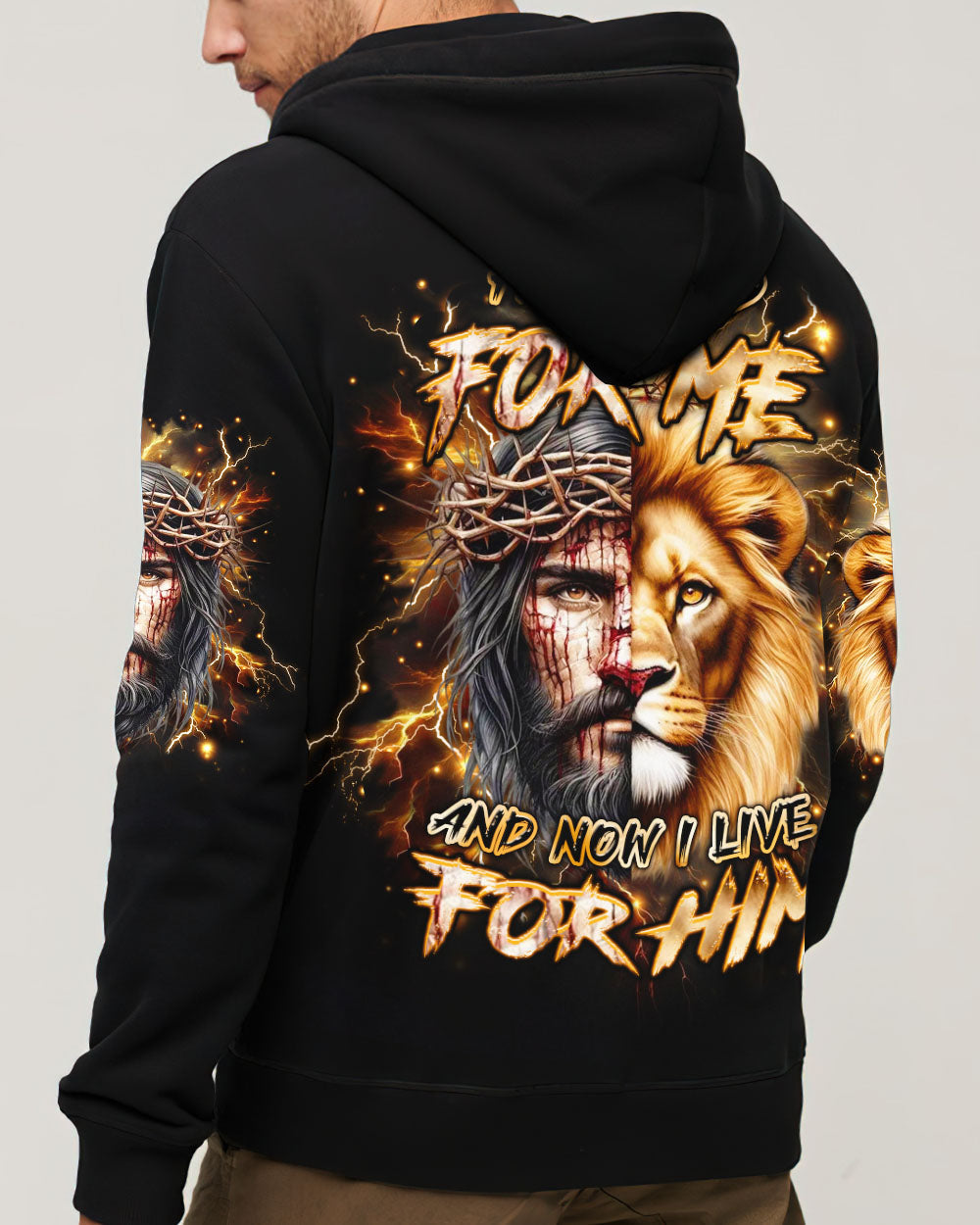 He Died For Me Men's All Over Print Shirt - Trunx129133