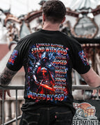 I Would Rather Stand With God Men's All Over Print Shirt - Trunx159455