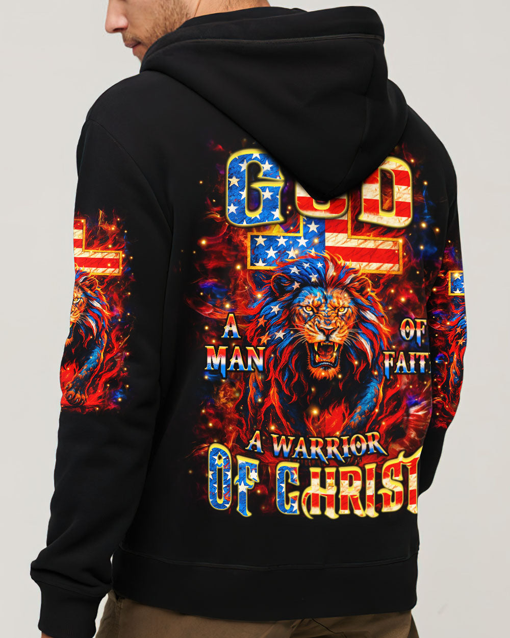 A Warrior Of Christ Men's All Over Print Shirt - Trunx108579