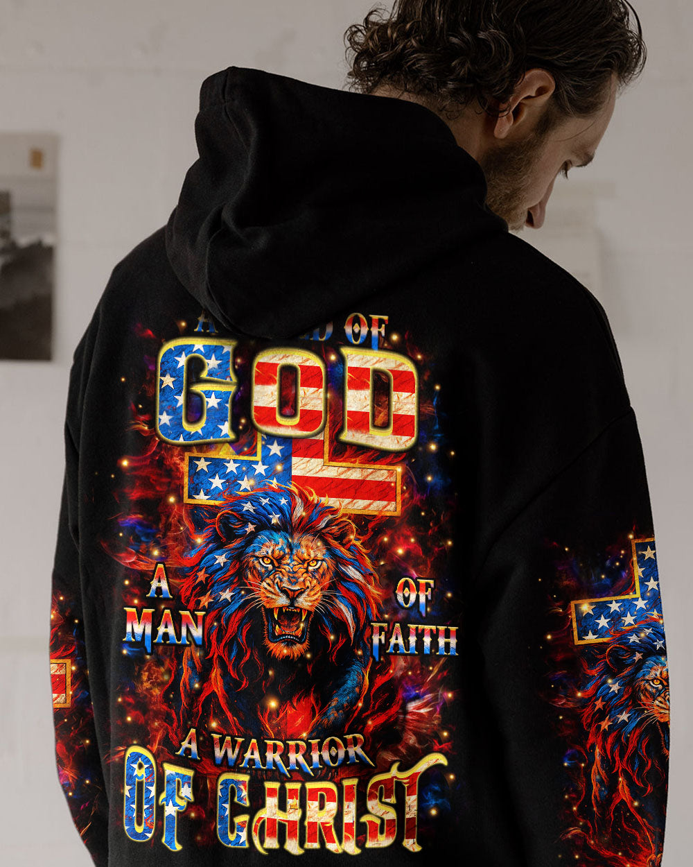 A Warrior Of Christ Men's All Over Print Shirt - Trunx108579
