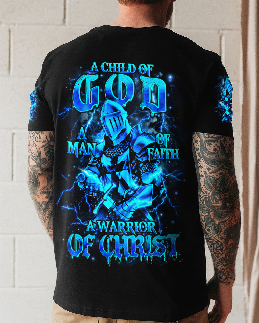 A Warrior Of Christ Men's All Over Print Shirt - Trunx681613